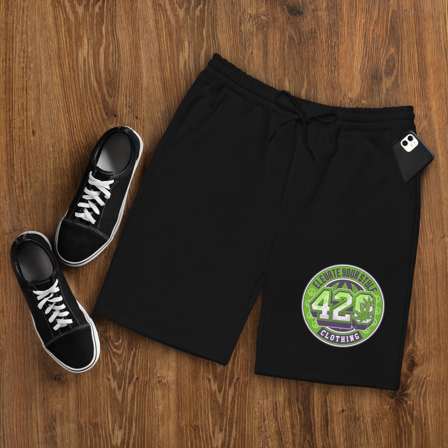 Men's fleece shorts